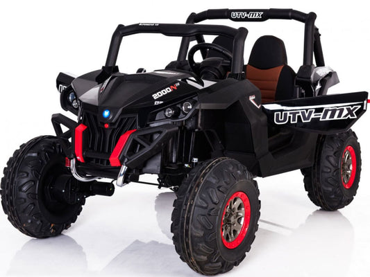 Mini Moto Utv 4x4 12v Black (w/Parent Remote) Ride On - Battery Operated