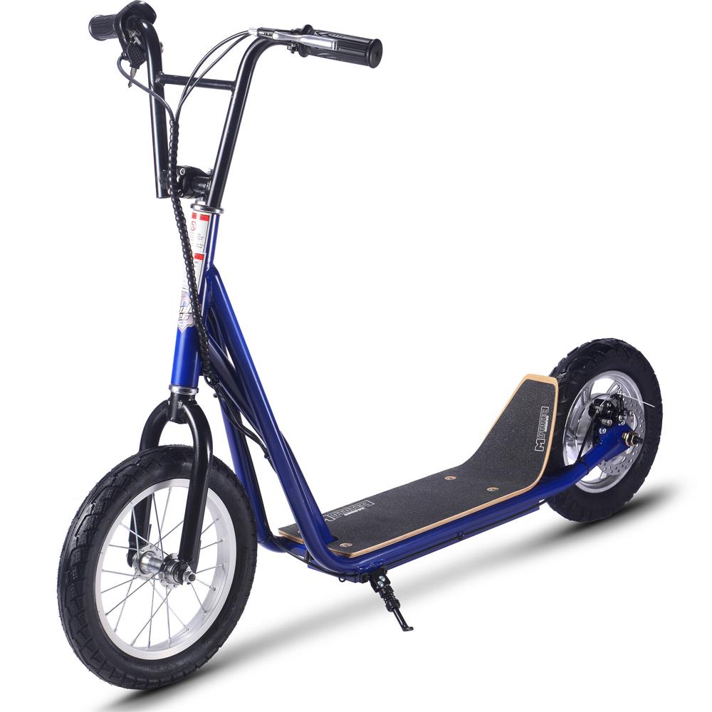 MotoTec Groove 36v 350w Big Wheel Lithium Electric Scooter Blue - Scooters