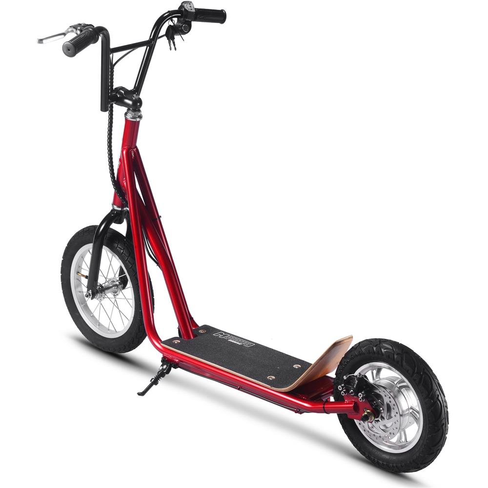 MotoTec Groove 36v 350w Big Wheel Lithium Electric Scooter Red - Scooters