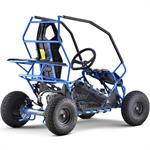 MotoTec Maverick Go Kart 36v 1000w Blue - Big Kid Toys