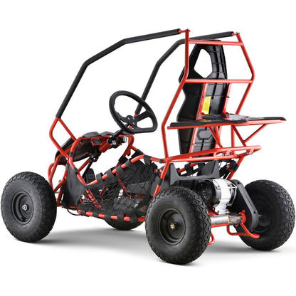 MotoTec Maverick Go Kart 36v 1000w Red - Big Kid Toys