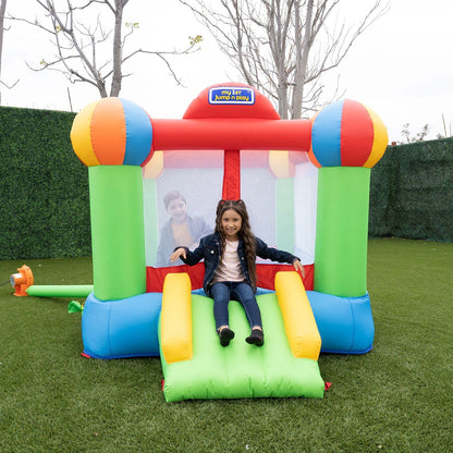 Inflatable Bounce House with Slide - bounce house